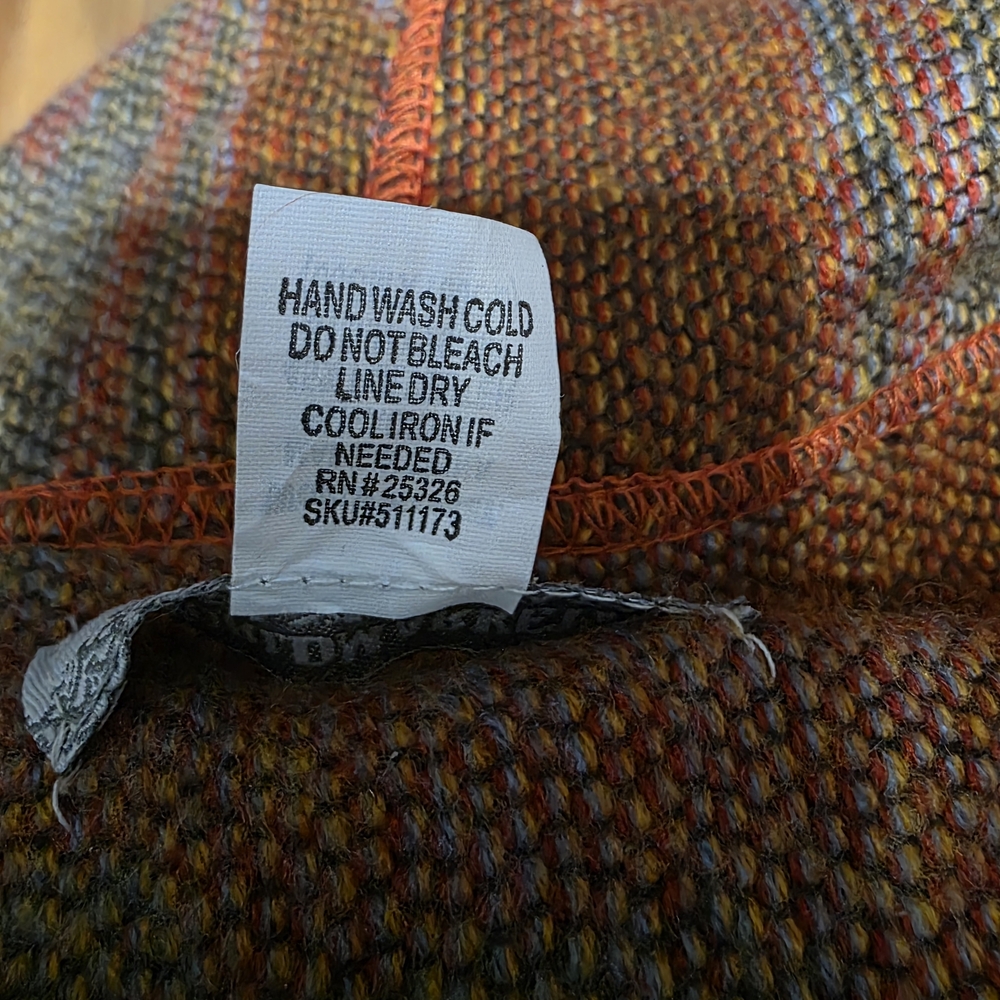 Multicolor Geometric Pattern Cape - image 5